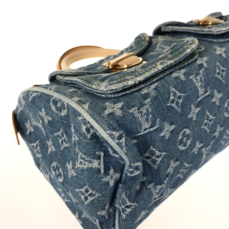 LOUIS VUITTON Monogram Denim Neo Speedy M95019 Hand bag