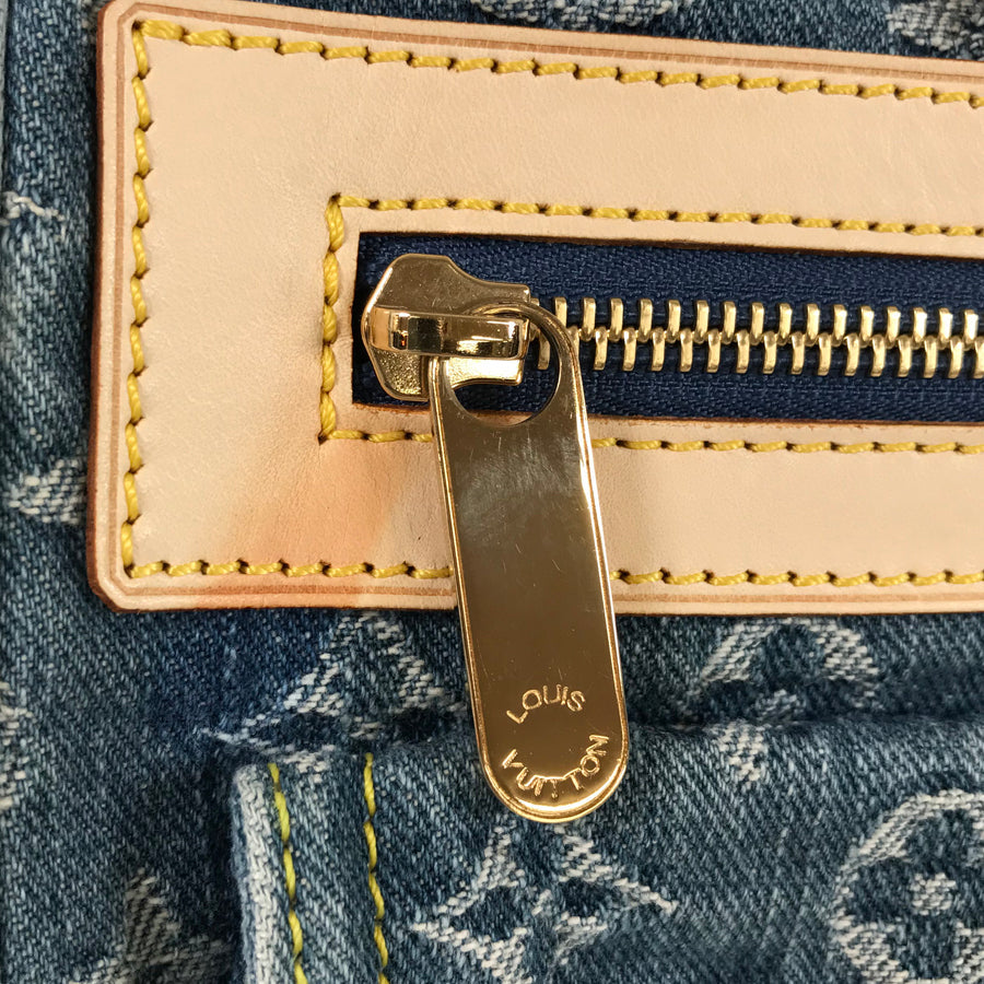LOUIS VUITTON Monogram Denim Neo Speedy M95019 Hand bag