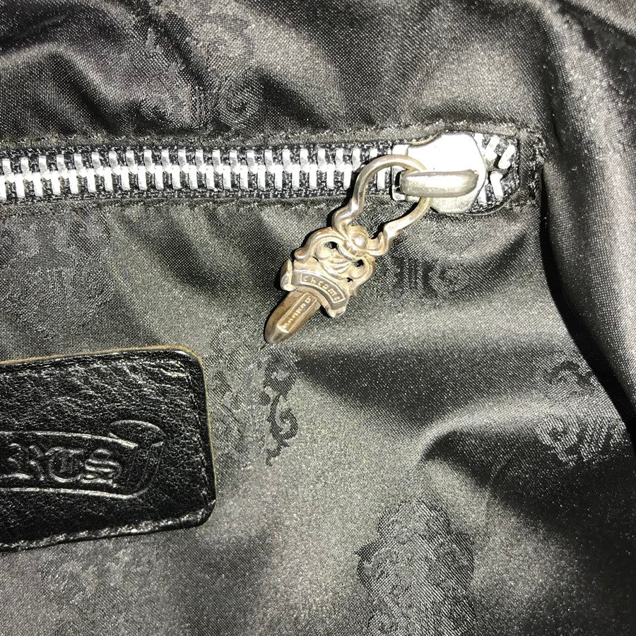 CHROME HEARTS 3 Cemetery Cross Patch Tote bag