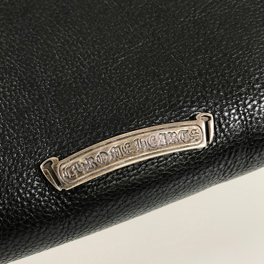 CHROME HEARTS 3 Cemetery Cross Patch Tote bag
