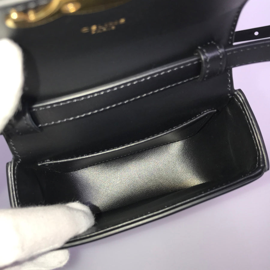 CELINE Triomphe mini claude Shoulder bag