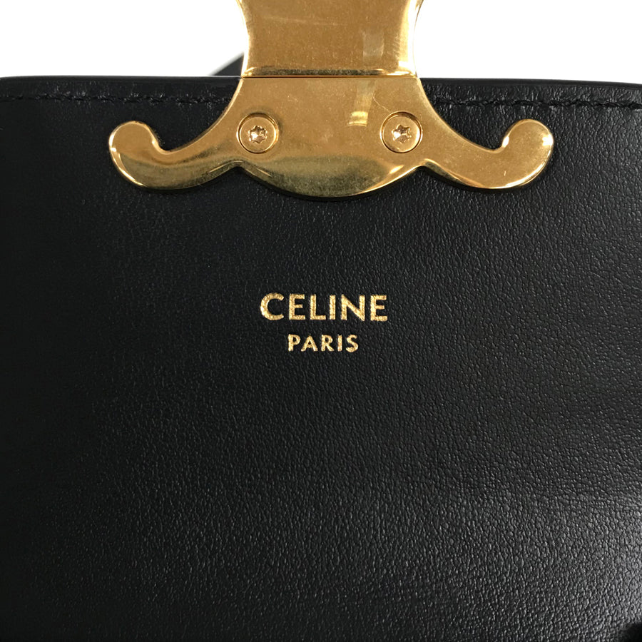 CELINE Triomphe mini claude Shoulder bag