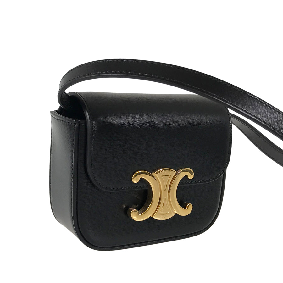 CELINE Triomphe mini claude Shoulder bag