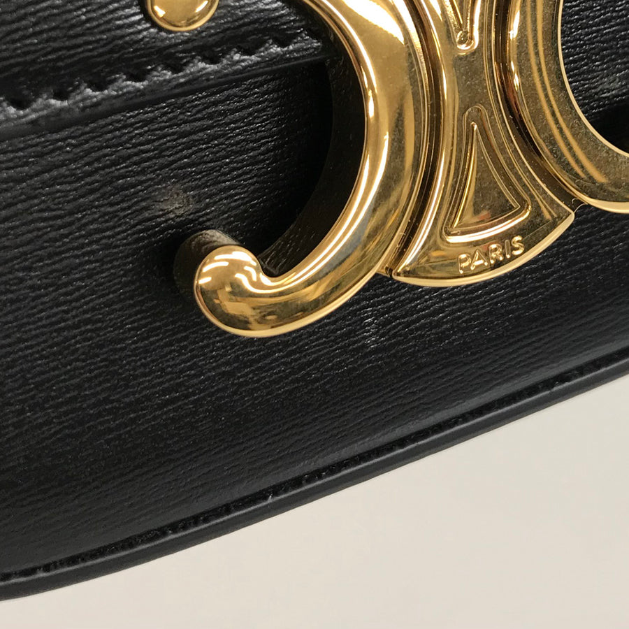 CELINE Triomphe mini claude Shoulder bag