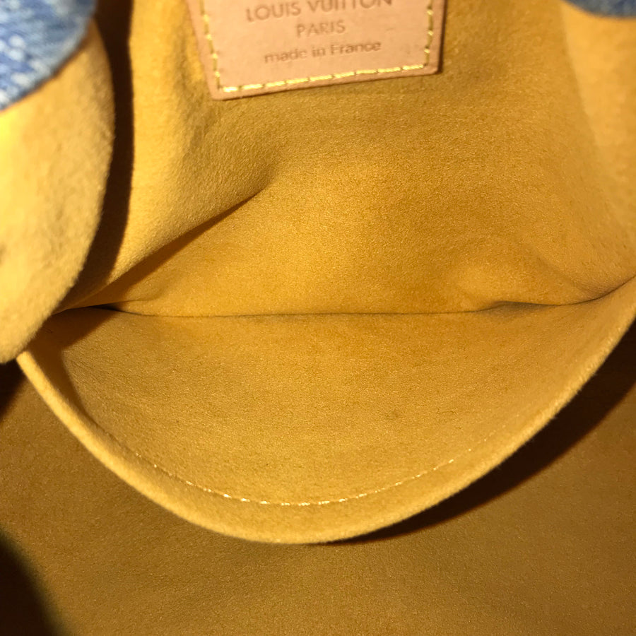 LOUIS VUITTON Monogram Denim Pleaty M95020 Hand bag