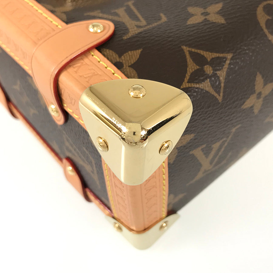 LOUIS VUITTON Monogram Side Trunk MM M46358 Shoulder bag