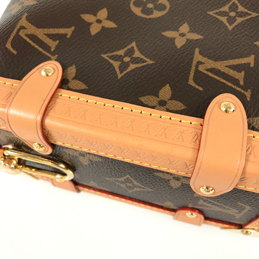 LOUIS VUITTON Monogram Side Trunk MM M46358 Shoulder bag