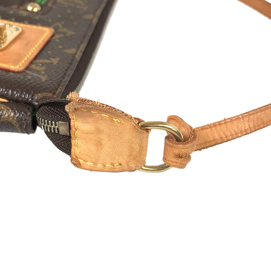 LOUIS VUITTON Monogram Perfo Pochette Accessoires M95184 Pouch