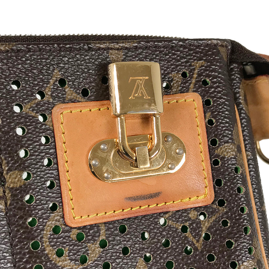 LOUIS VUITTON Monogram Perfo Pochette Accessoires M95184 Pouch