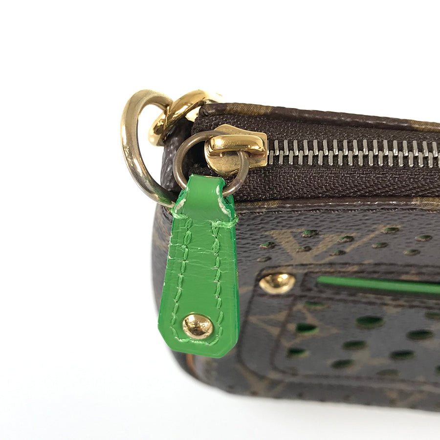 LOUIS VUITTON Monogram Perfo Pochette Accessoires M95184 Pouch