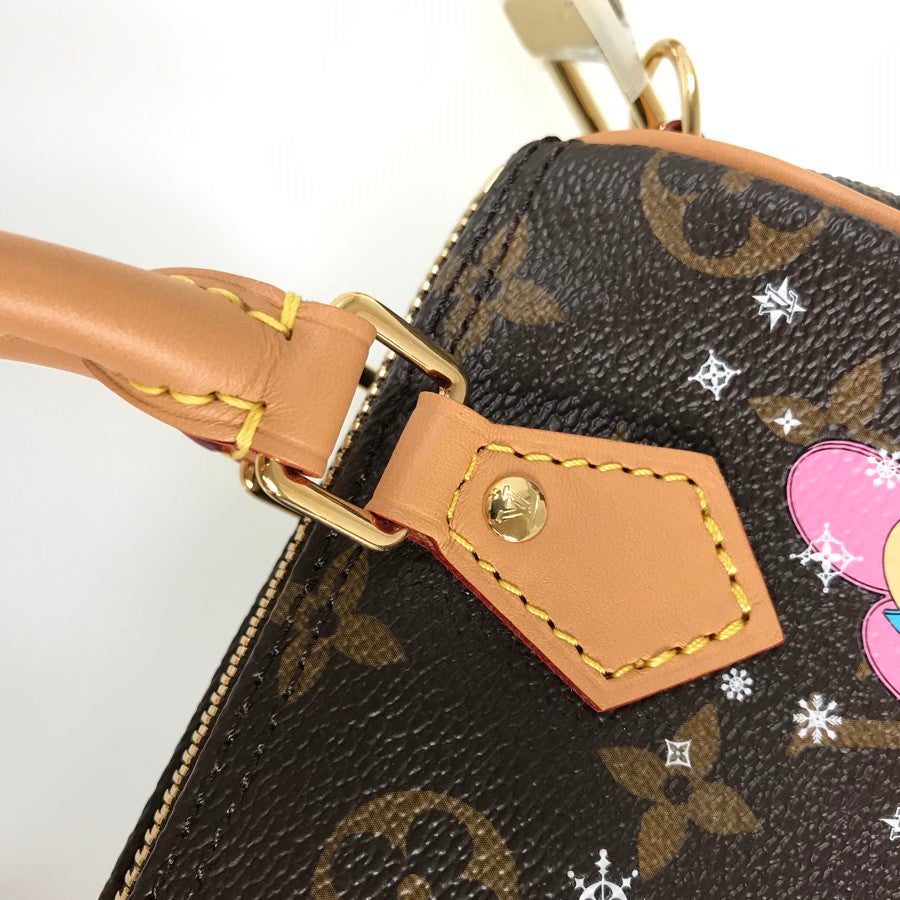 LOUIS VUITTON Monogram Nano Speedy M82624 Hand bag