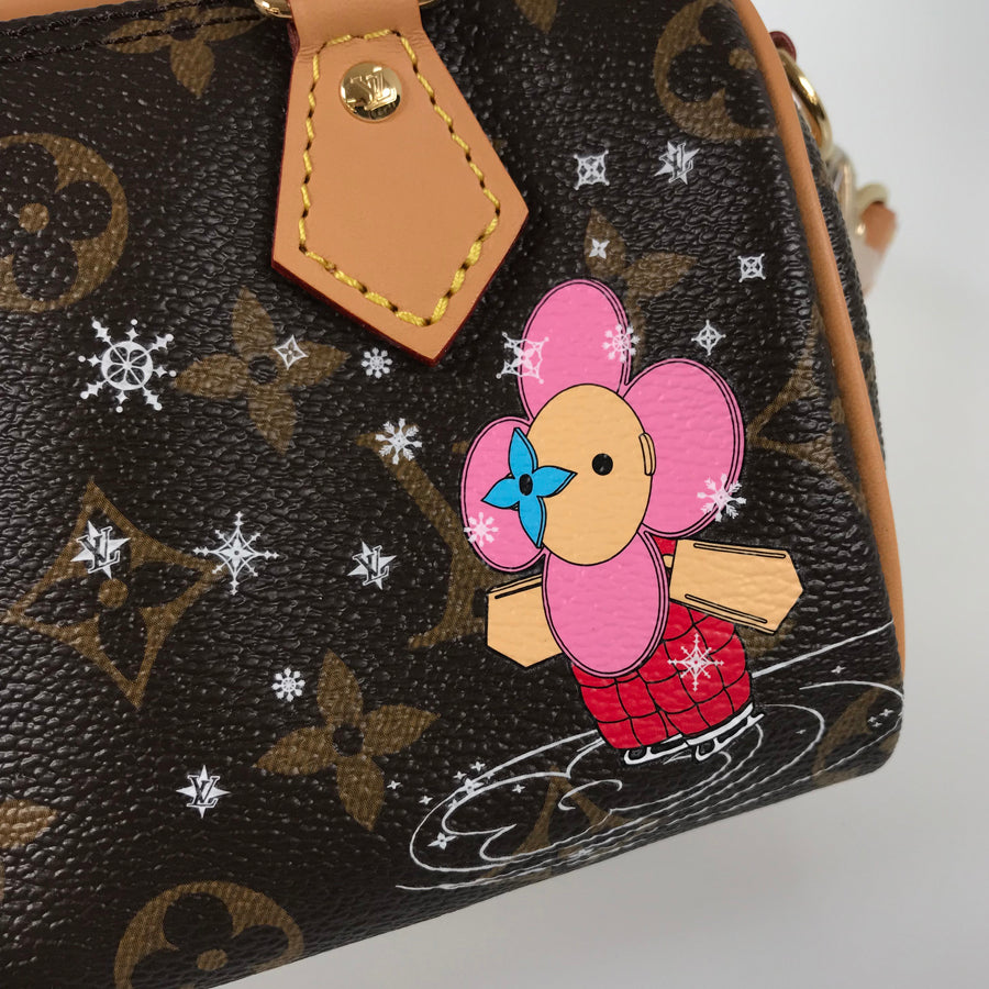 LOUIS VUITTON Monogram Nano Speedy M82624 Hand bag