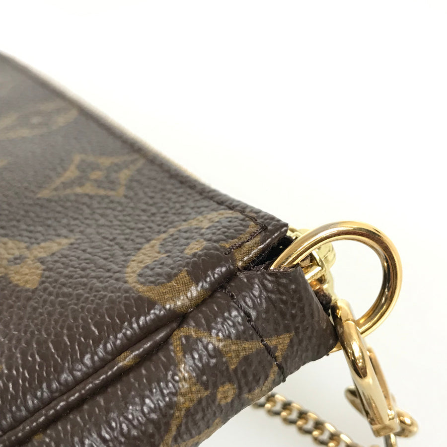 LOUIS VUITTON Monogram Mini Pochette Accessoire M58009 Pouch