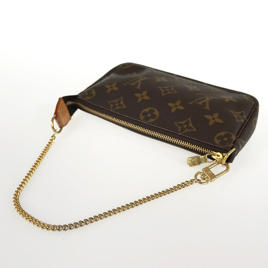LOUIS VUITTON Monogram Mini Pochette Accessoire M58009 Pouch