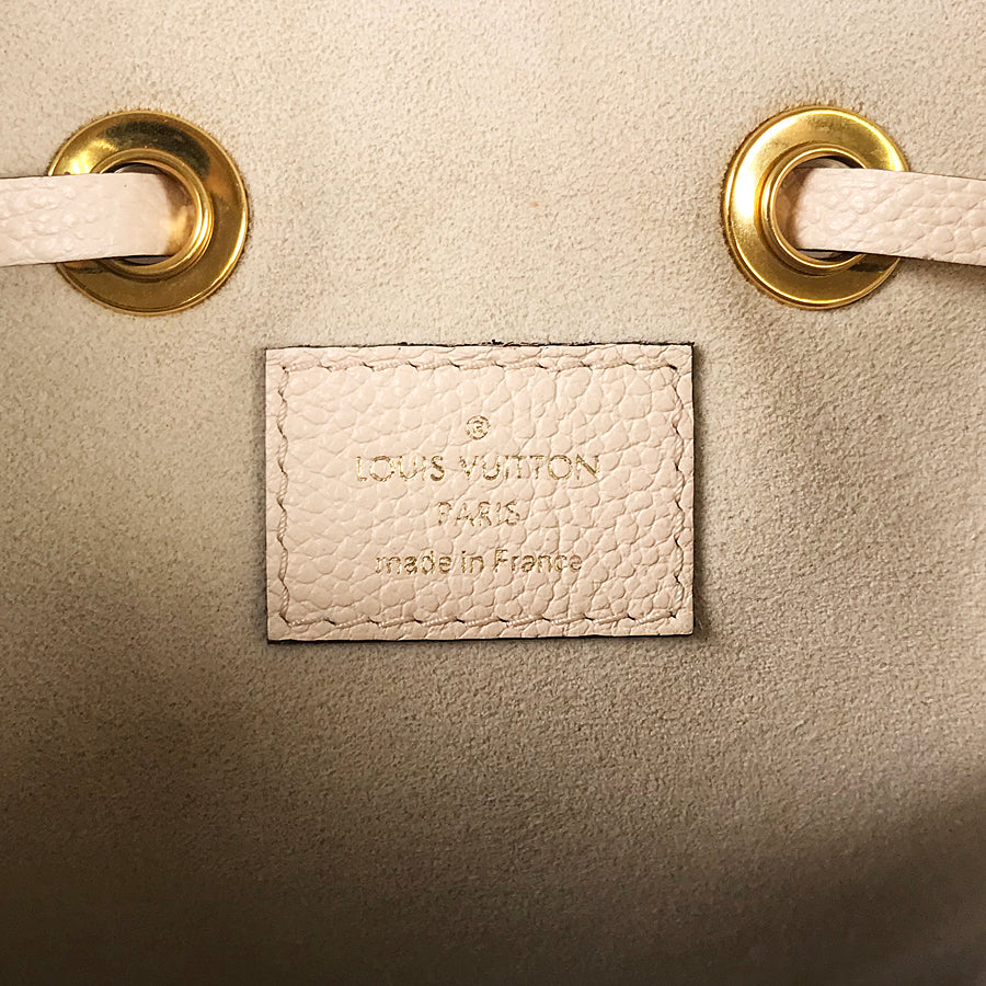 LOUIS VUITTON Monogram Empreinte Neo Noe BB M45716 Hand bag