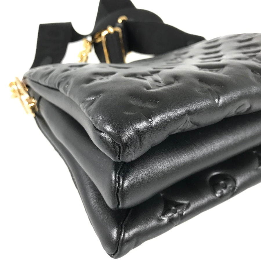 LOUIS VUITTON Monogram Embossed Coussin PM M57790 Shoulder bag