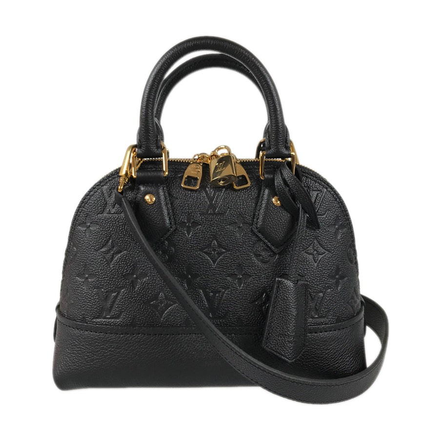 LOUIS VUITTON Monogram Empreinte Neo Alma BB M44829 Hand bag