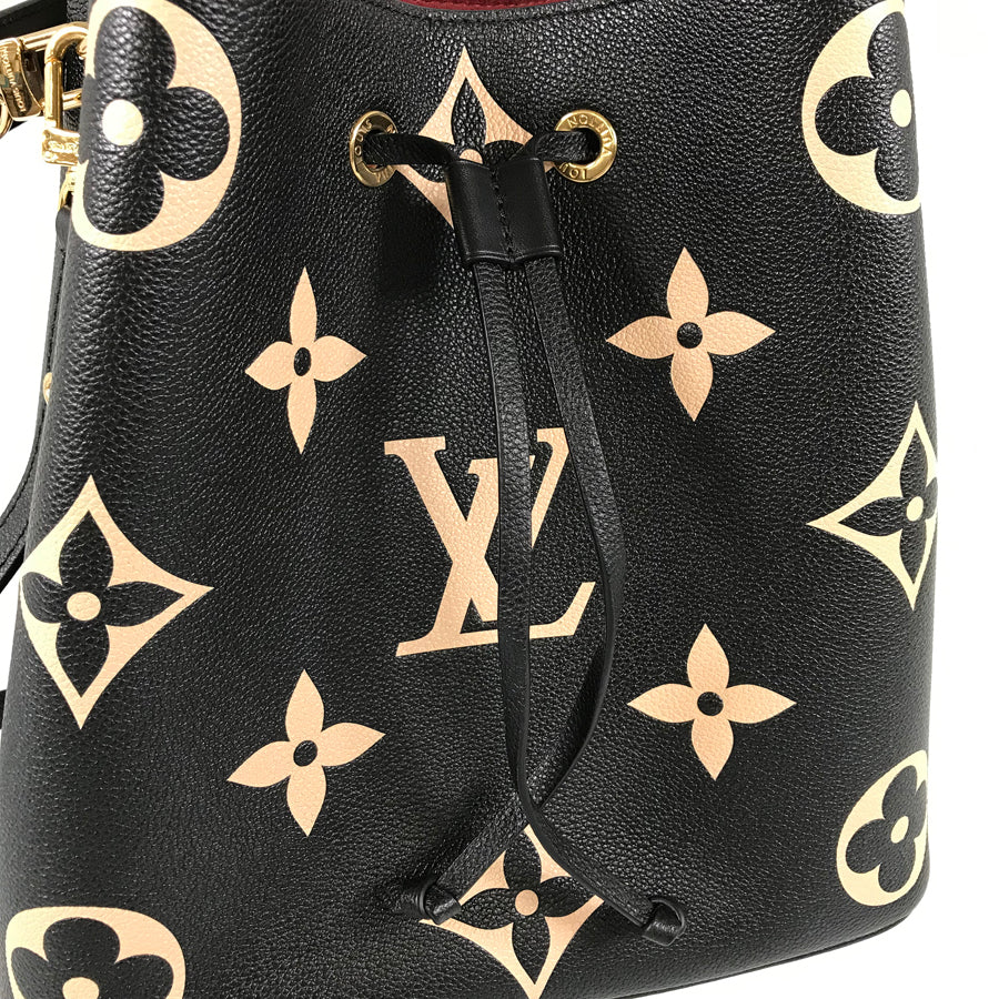 LOUIS VUITTON Monogram Empreinte Bicolor Neo Noe MM M45497 Hand bag