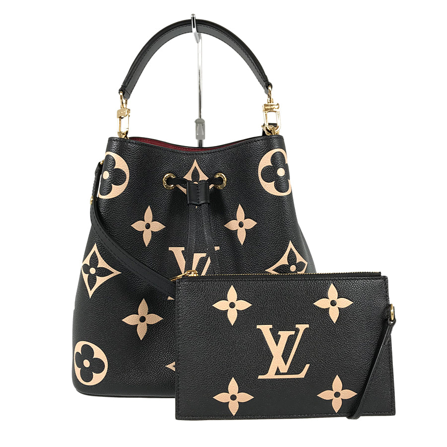 LOUIS VUITTON Monogram Empreinte Bicolor Neo Noe MM M45497 Hand bag