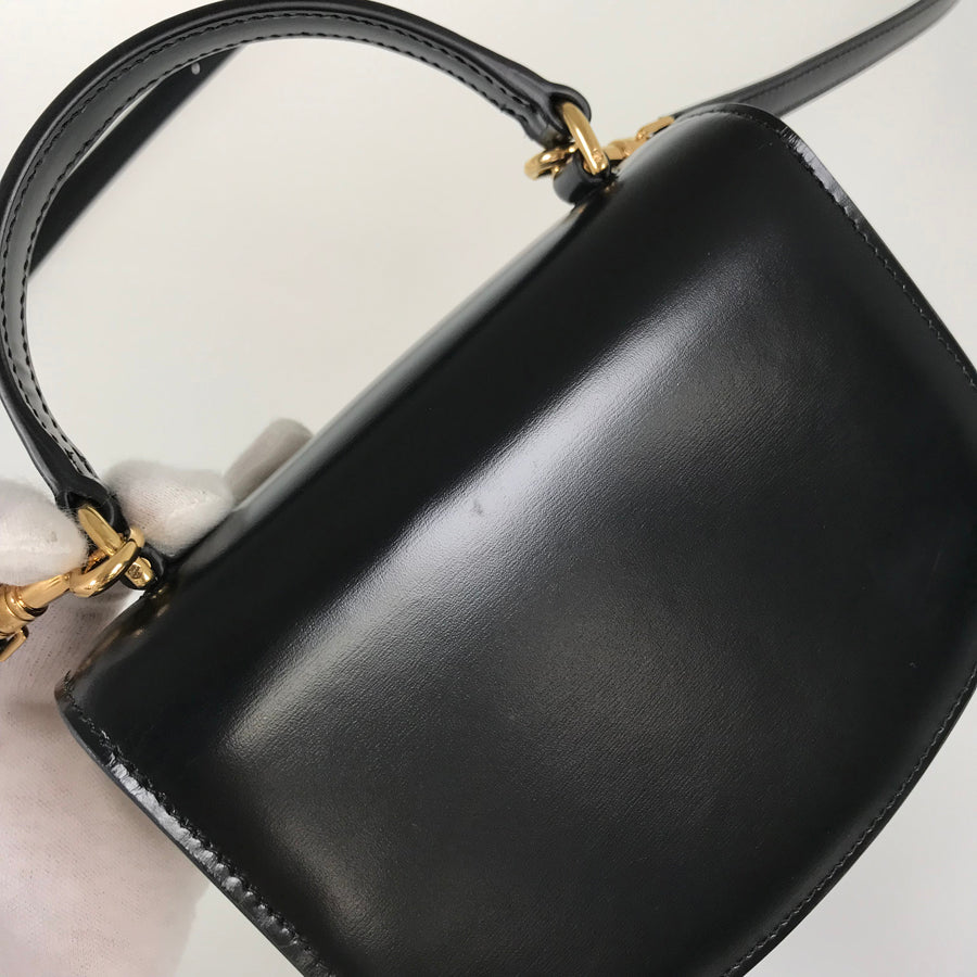 CELINE Triomphe Mini Busa Hand bag