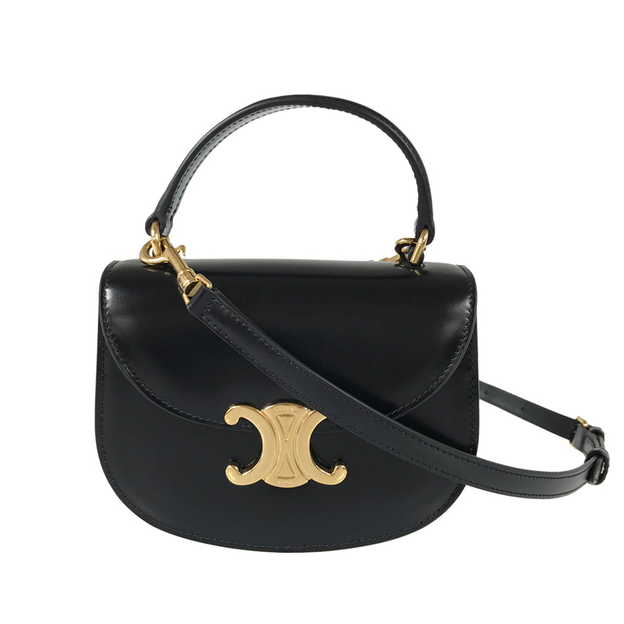 CELINE Triomphe Mini Busa Hand bag