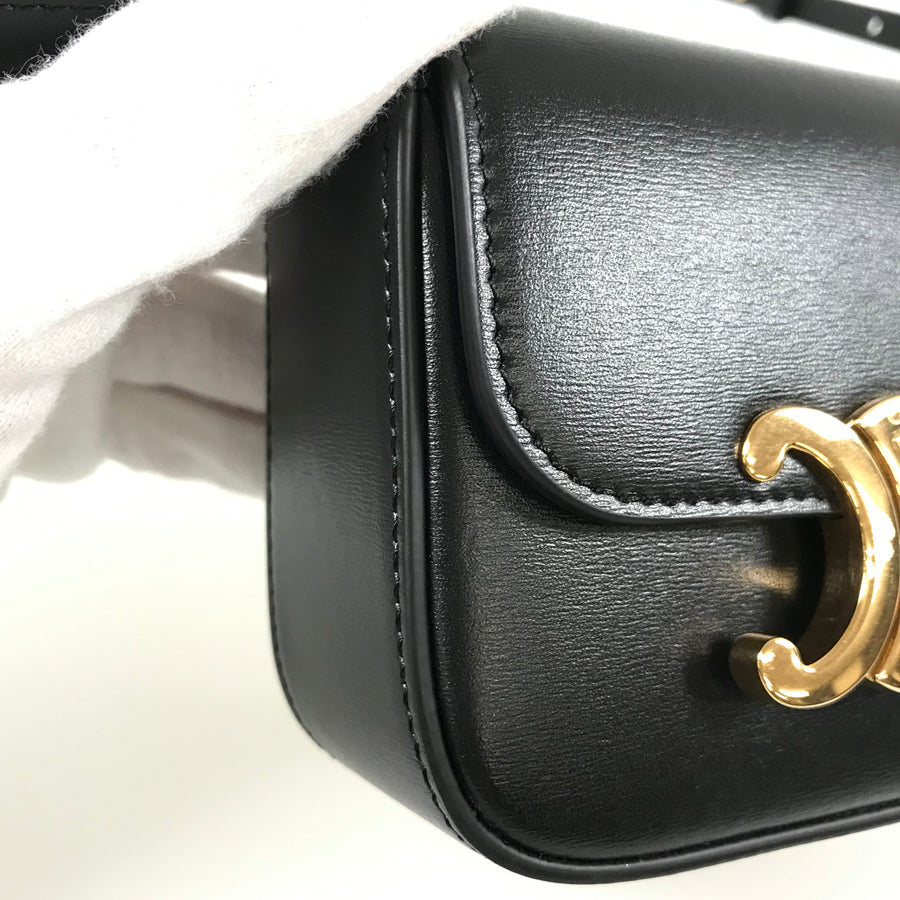CELINE Triomphe mini claude Shoulder bag