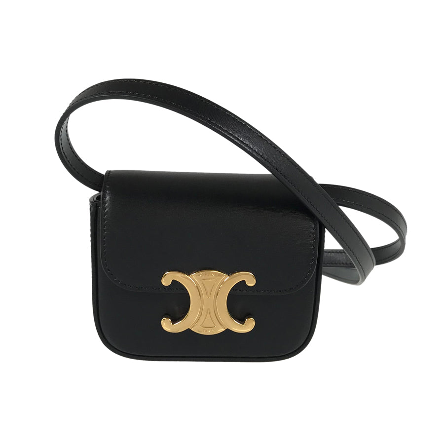 CELINE Triomphe mini claude Shoulder bag