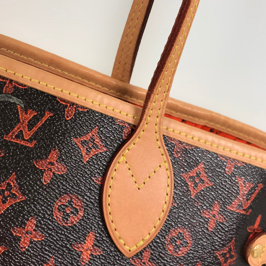 LOUIS VUITTON Catgram Neverfull MM M44441 Tote bag