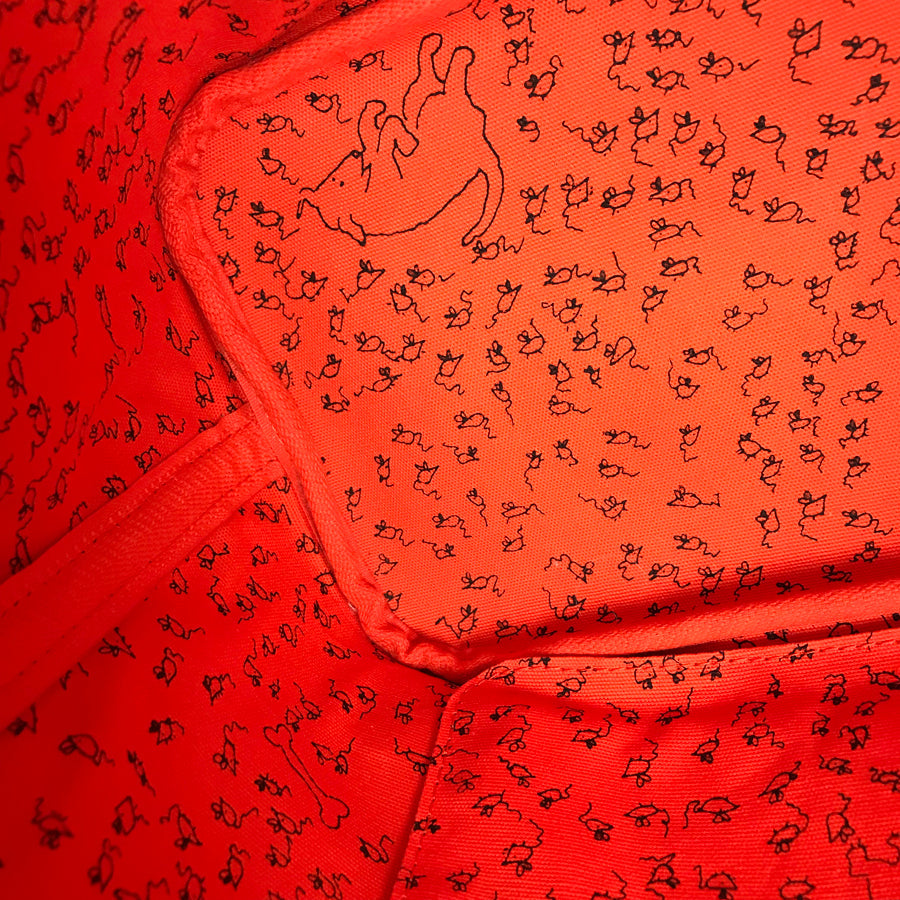 LOUIS VUITTON Catgram Neverfull MM M44441 Tote bag