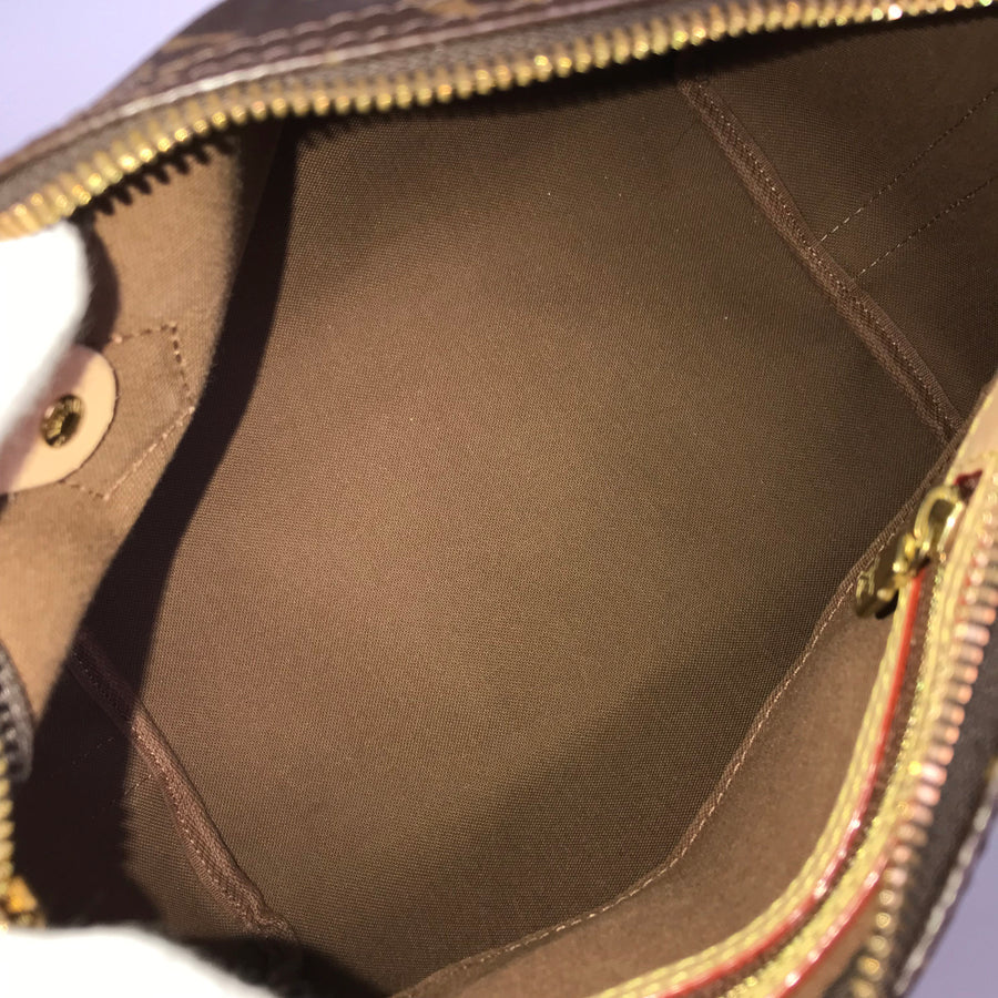 LOUIS VUITTON Monogram Speedy Bandouliere 25 M46977 Hand bag