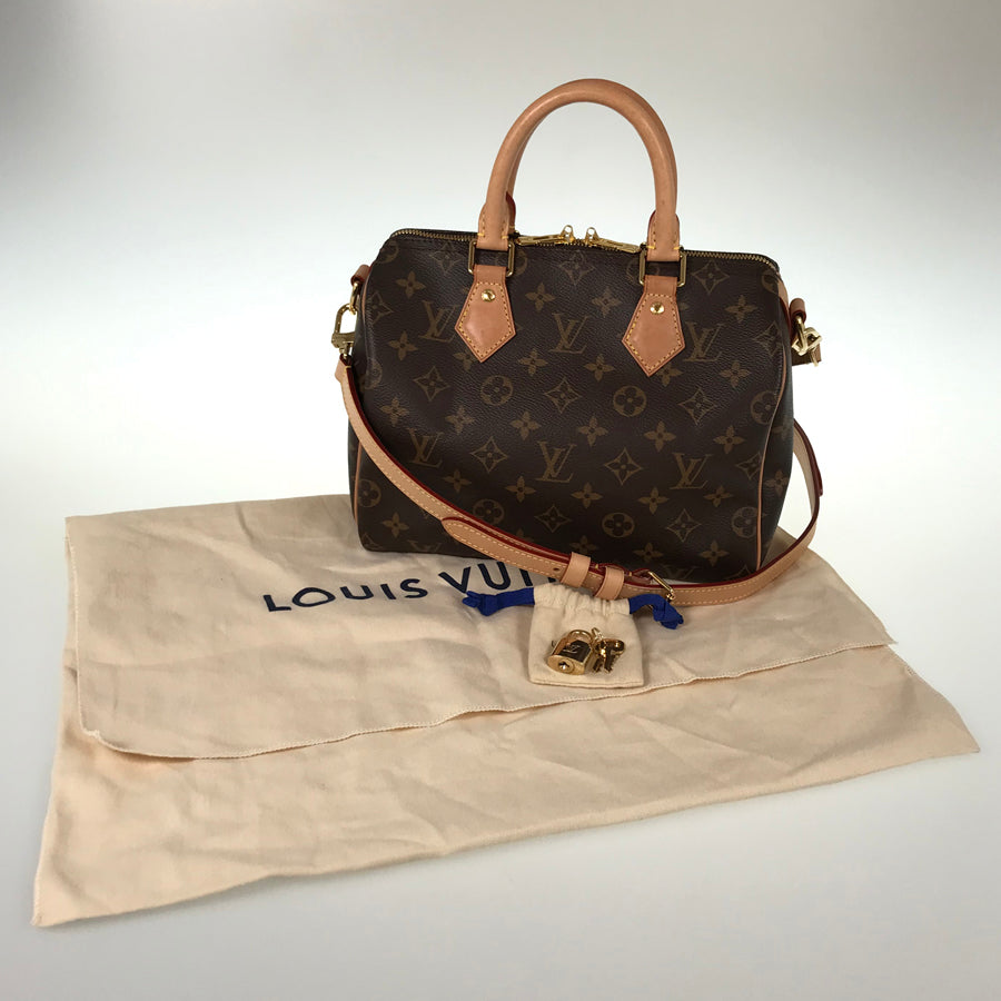LOUIS VUITTON Monogram Speedy Bandouliere 25 M46977 Hand bag