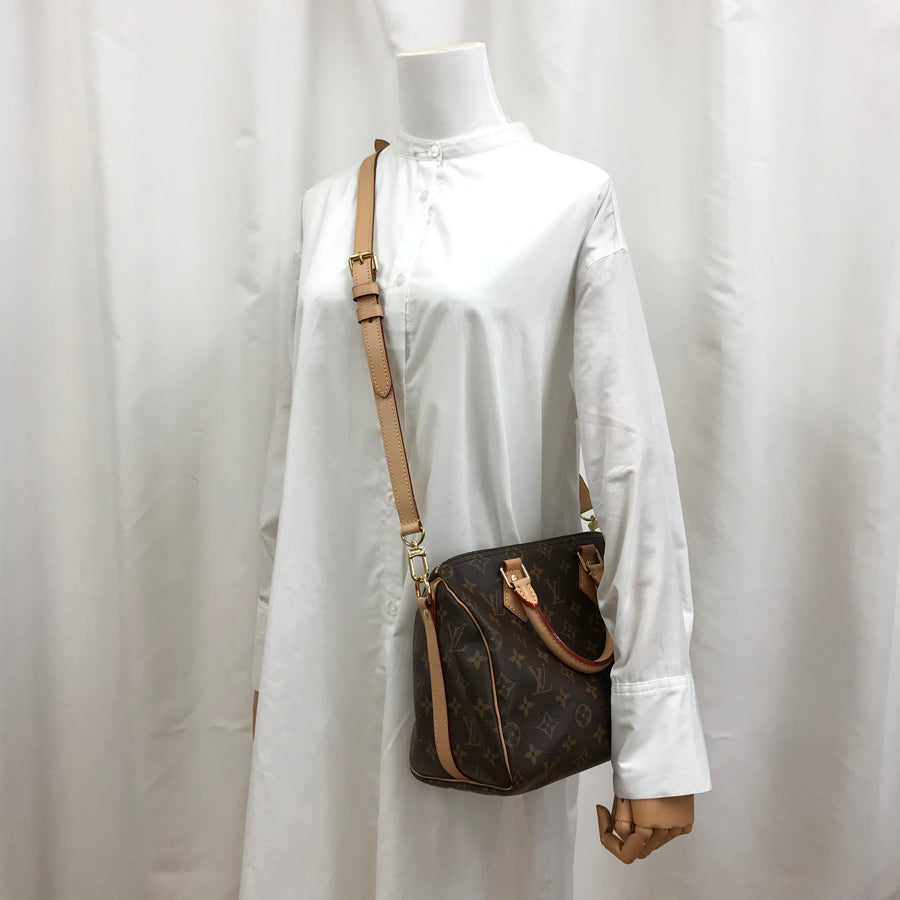 LOUIS VUITTON Monogram Speedy Bandouliere 25 M46977 Hand bag