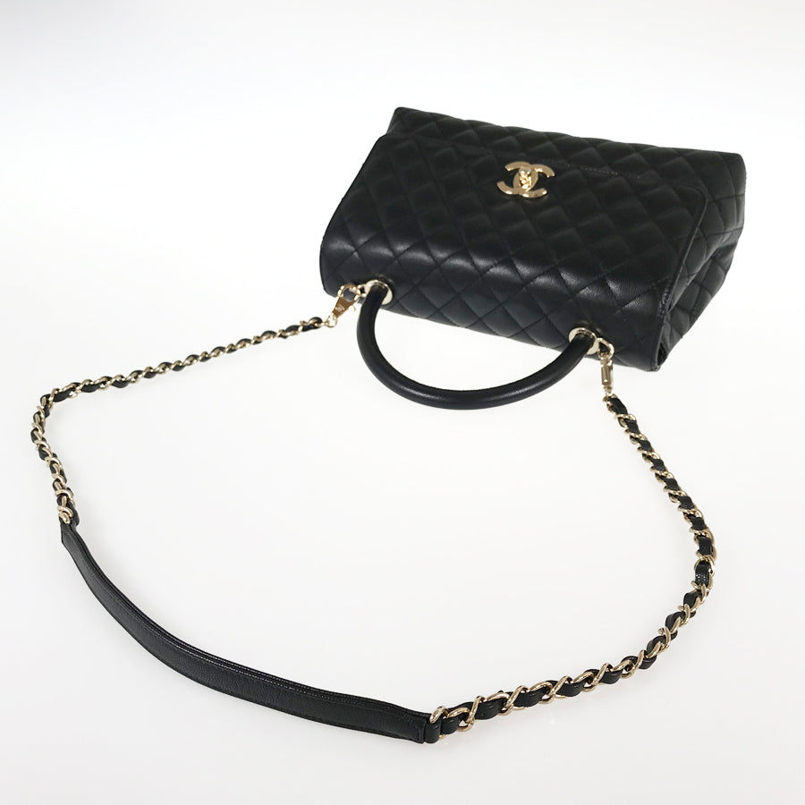 CHANEL Coco Handle 29 Hand bag