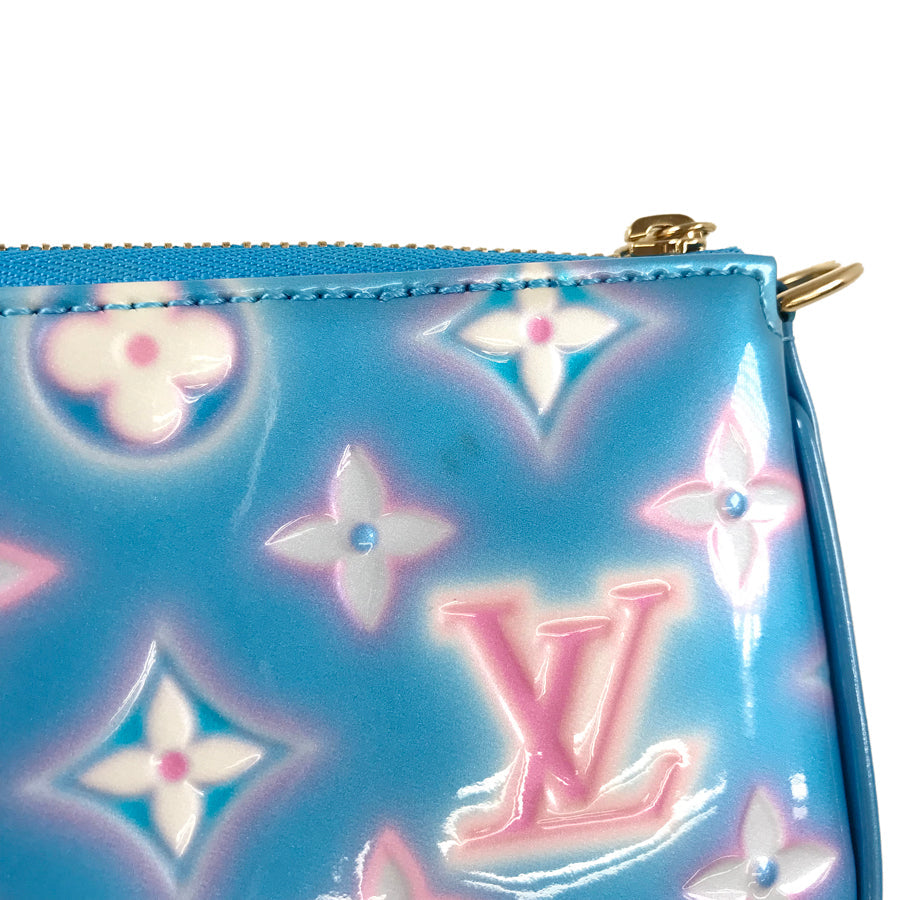 LOUIS VUITTON Vernis Mini Pochette Accessoires M81156 Pouch