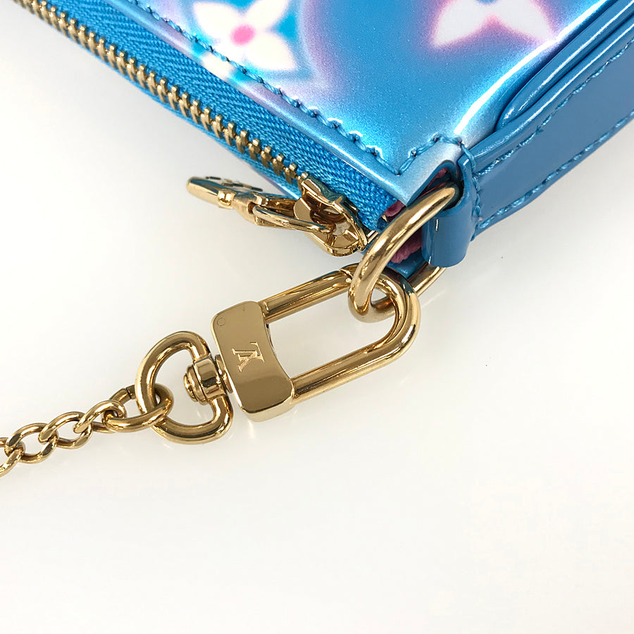 LOUIS VUITTON Vernis Mini Pochette Accessoires M81156 Pouch