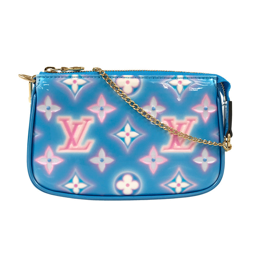 LOUIS VUITTON Vernis Mini Pochette Accessoires M81156 Pouch