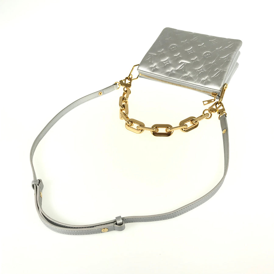 LOUIS VUITTON Monogram Embossed Coussin BB M20567 Shoulder bag