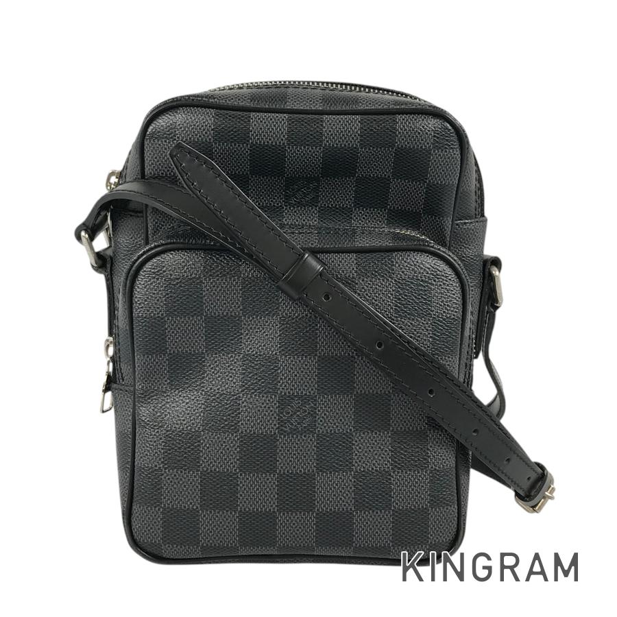 LOUIS VUITTON Damier Graphite Rem N41446 Shoulder bag