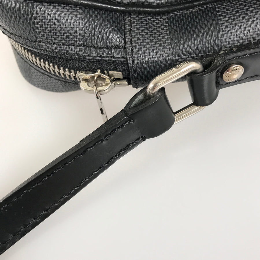 LOUIS VUITTON Damier Graphite Rem N41446 Shoulder bag