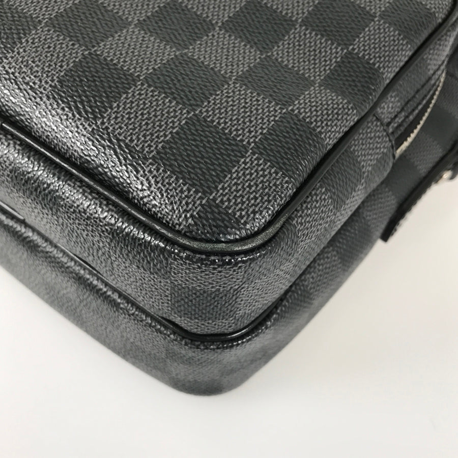 LOUIS VUITTON Damier Graphite Rem N41446 Shoulder bag