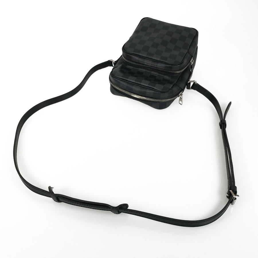 LOUIS VUITTON Damier Graphite Rem N41446 Shoulder bag