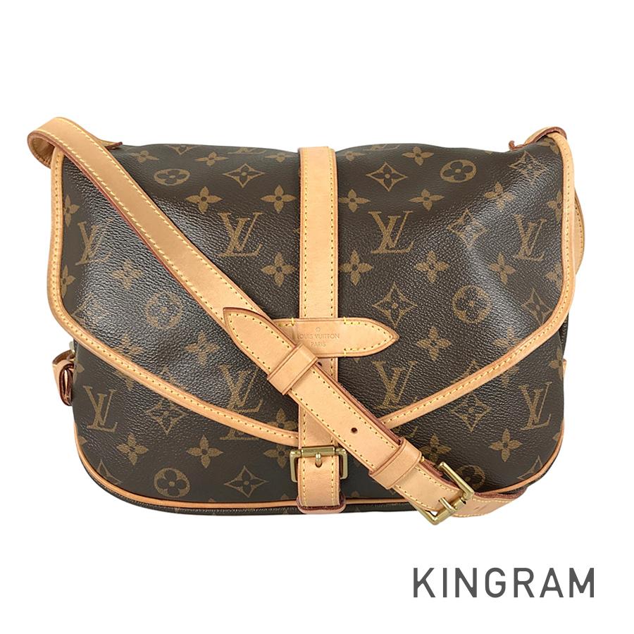 LOUIS VUITTON Monogram Saumur 30 M42256 Shoulder bag
