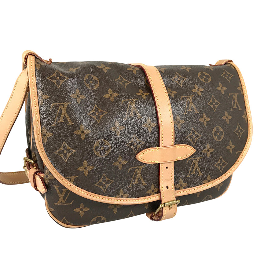 LOUIS VUITTON Monogram Saumur 30 M42256 Shoulder bag