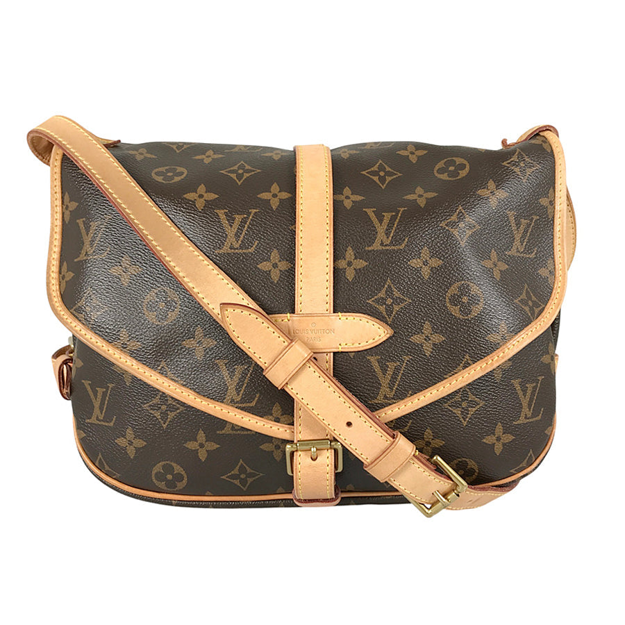 LOUIS VUITTON Monogram Saumur 30 M42256 Shoulder bag