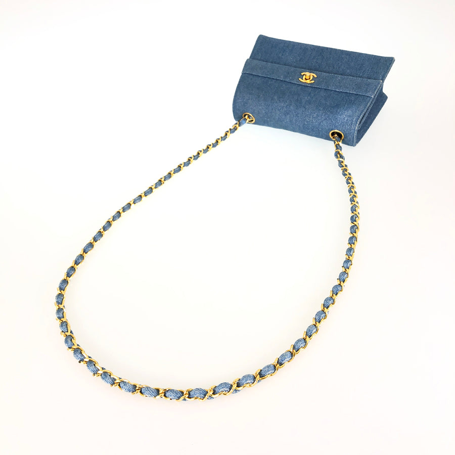 CHANEL Denim Shoulder bag
