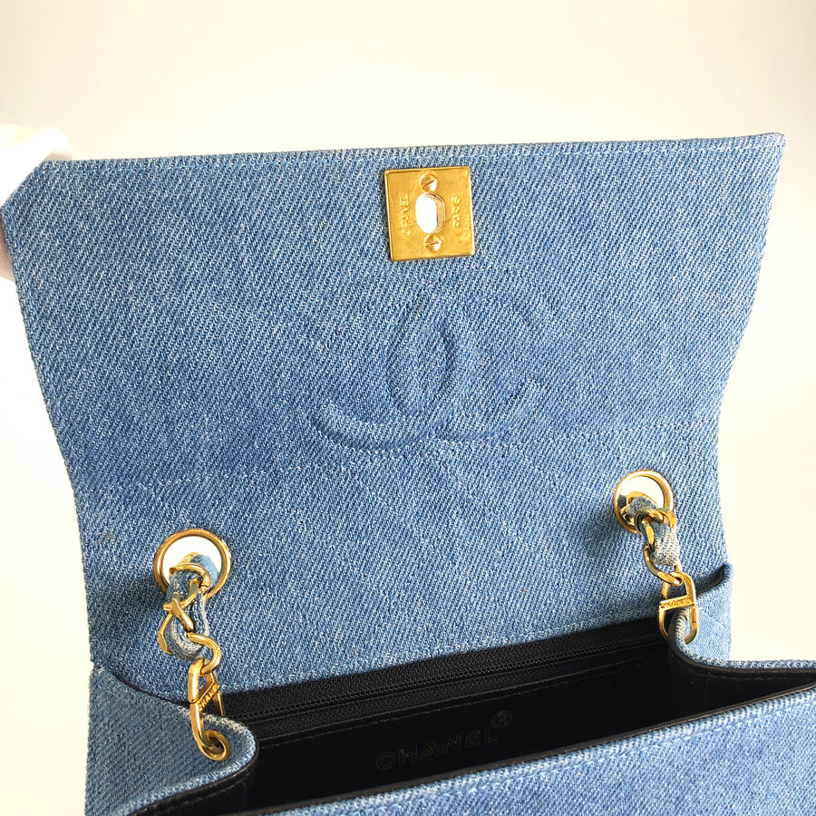 CHANEL Denim Shoulder bag