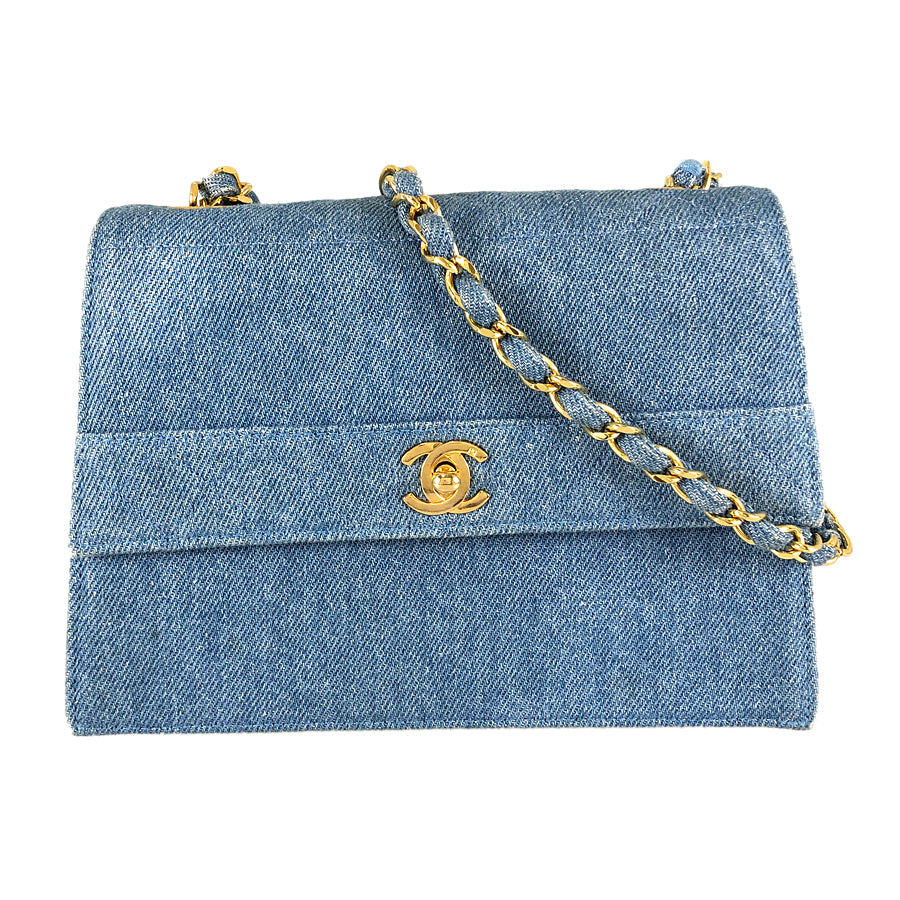 CHANEL Denim Shoulder bag
