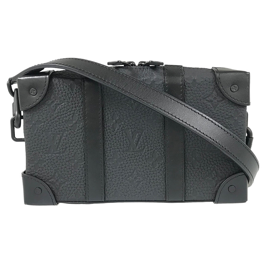 LOUIS VUITTON Taurillon Leather Soft Trunk Wallet M80224 Shoulder bag