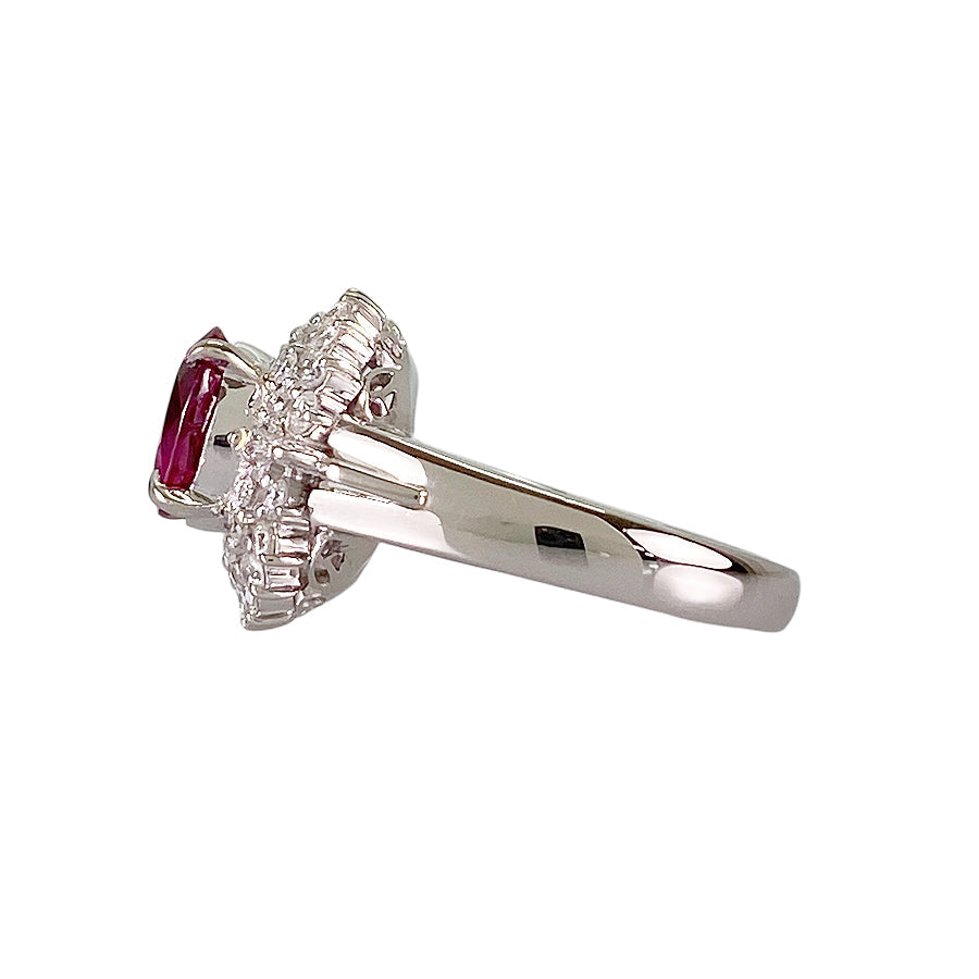 Ring Platinum Ruby