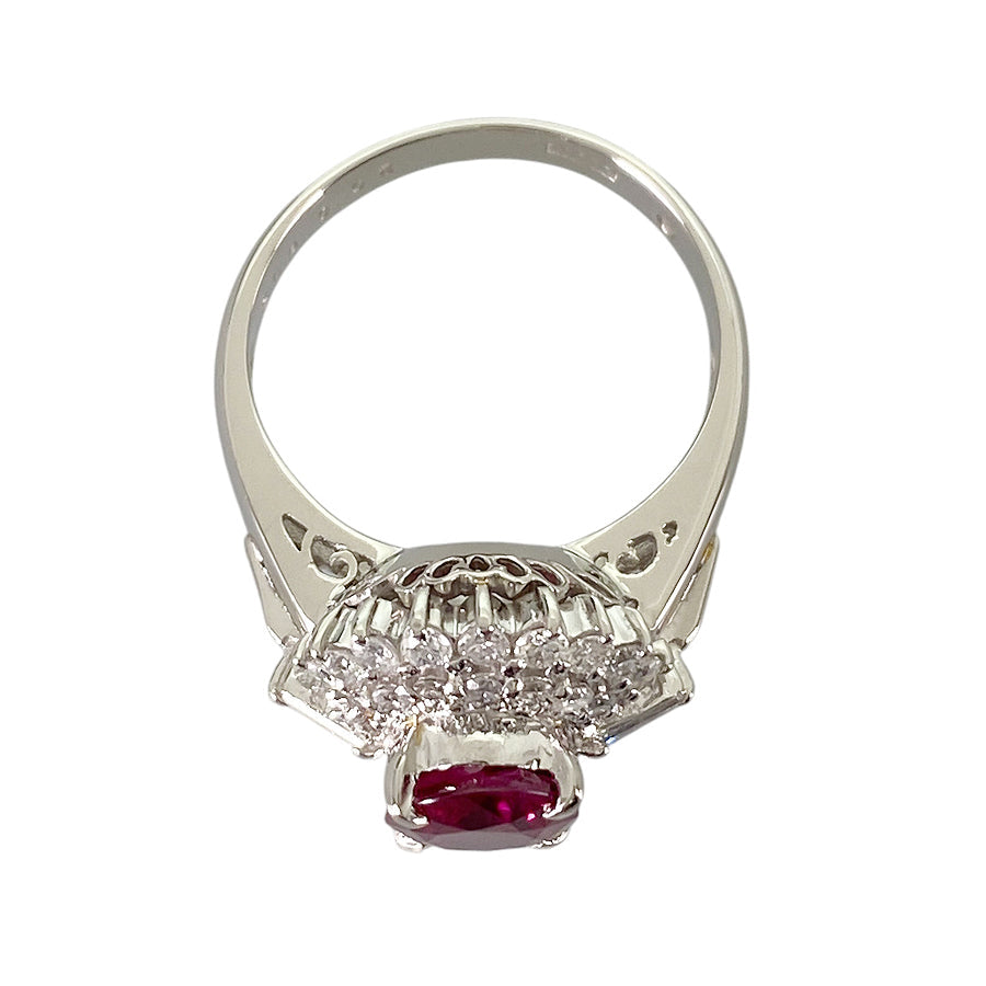 Ring Platinum Ruby
